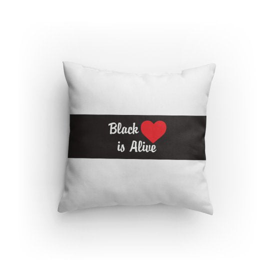 Black Love is Alive V3 Pillow